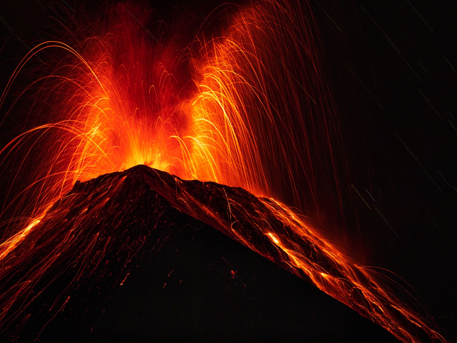 Volcano Fuego, Guatemala